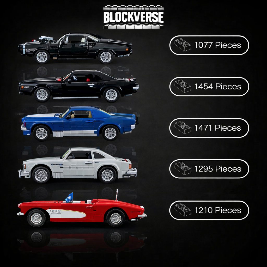 BUY 3 GET 5 - Charger | Camaro | Mustang | 911 Classic | CVTT 1943