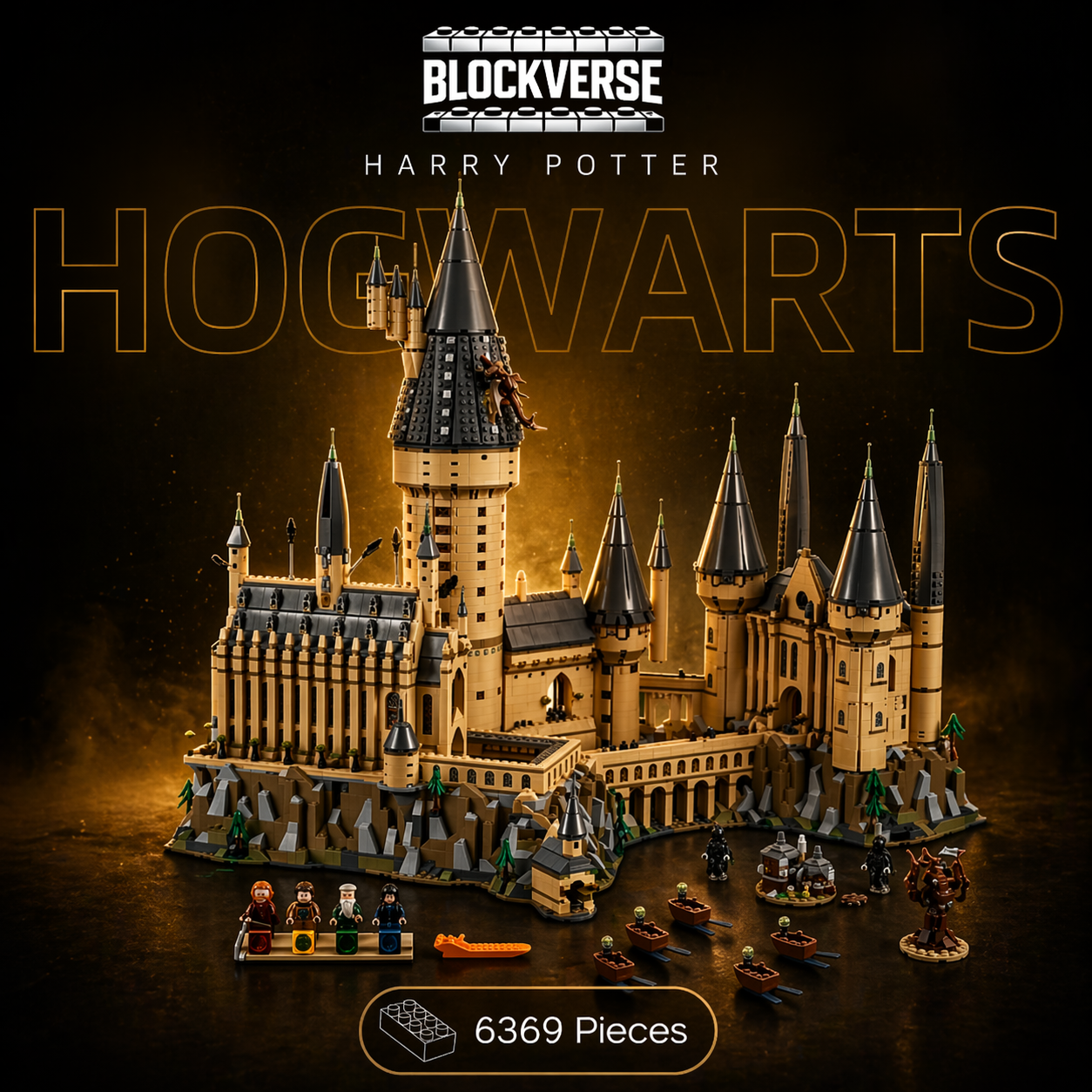 Magic Castle Fortress – Premium Building Set (6020 pièces)