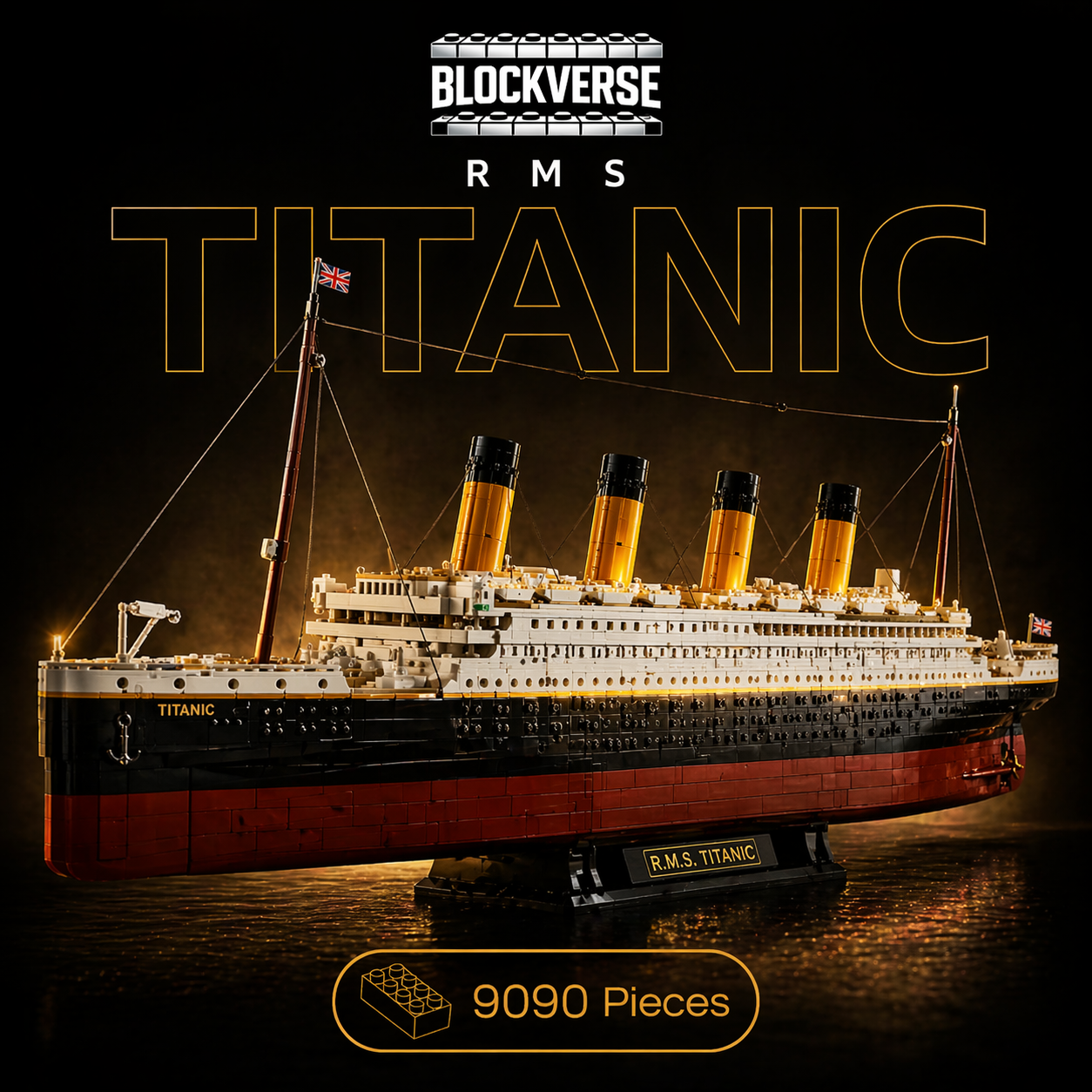 Titanic Ship Model – Premium Collector Building Set (9090 pièces)